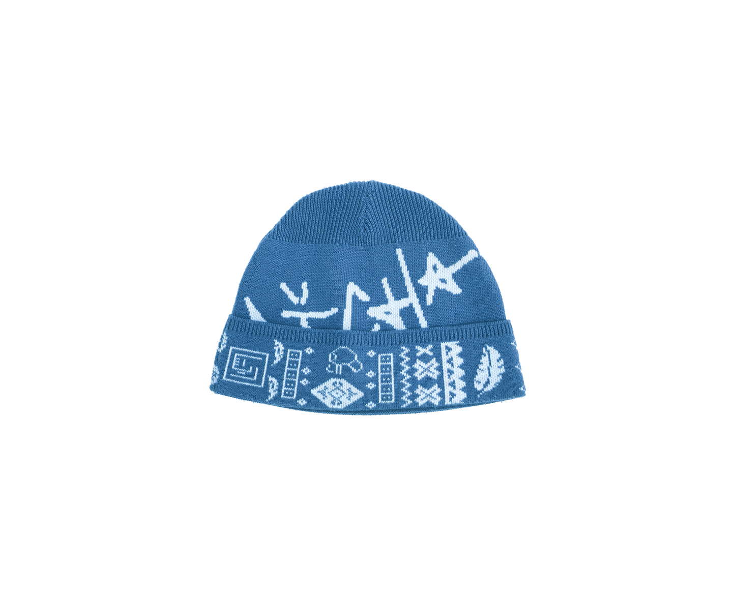 RIQSHA Knit Beanie- Blue