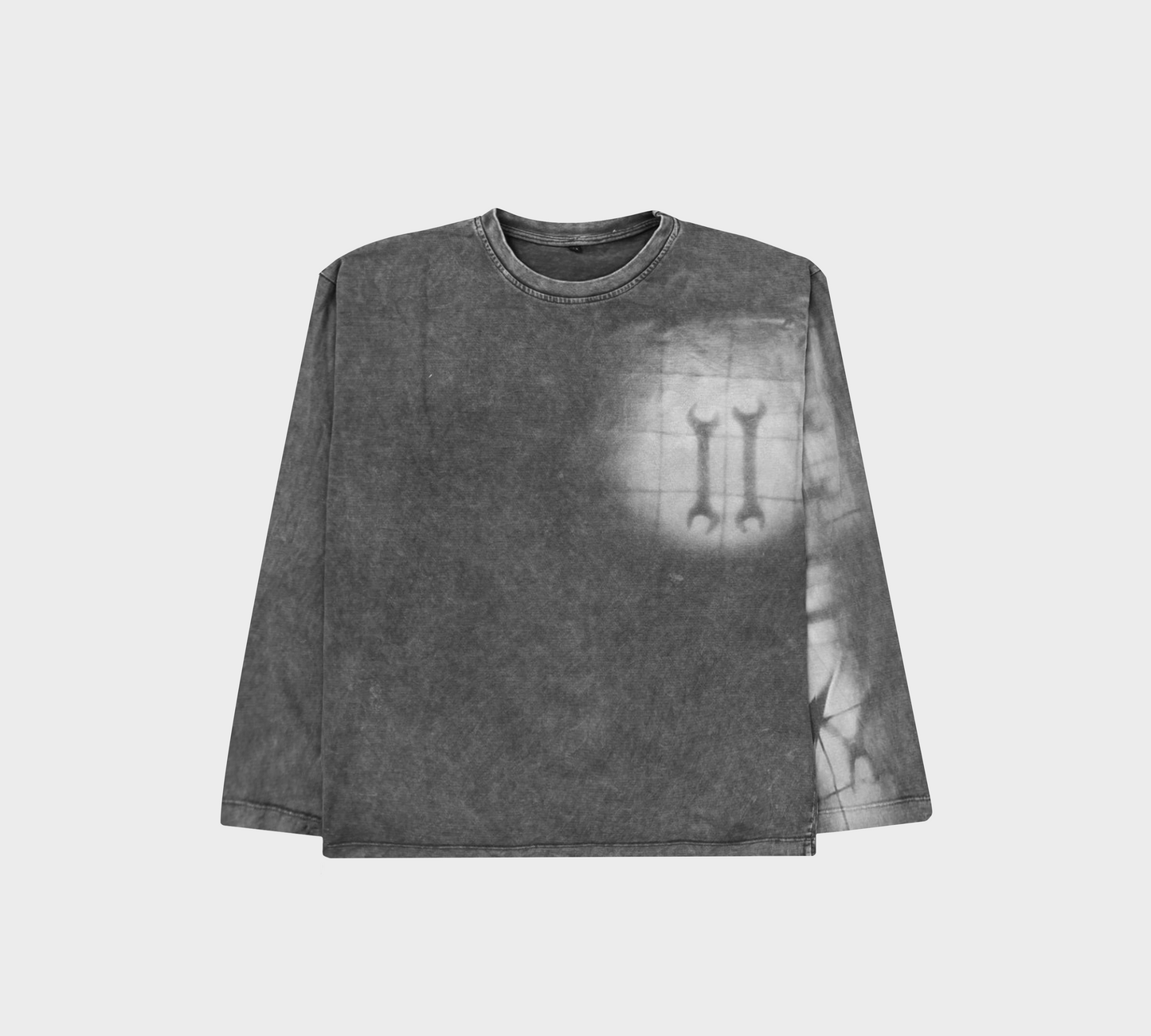 5A01 Richa Long Sleeve- Grey Washed