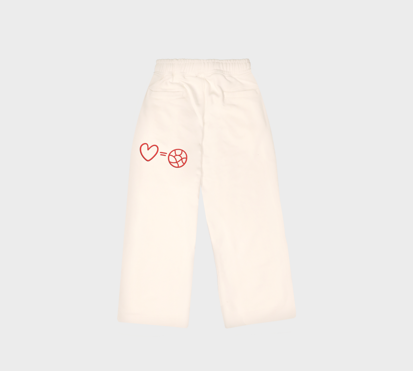 ♥︎ = ⚽︎ Richa Heavyweight Pants - Off White