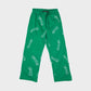 Patterned Green Richa Sweatpants