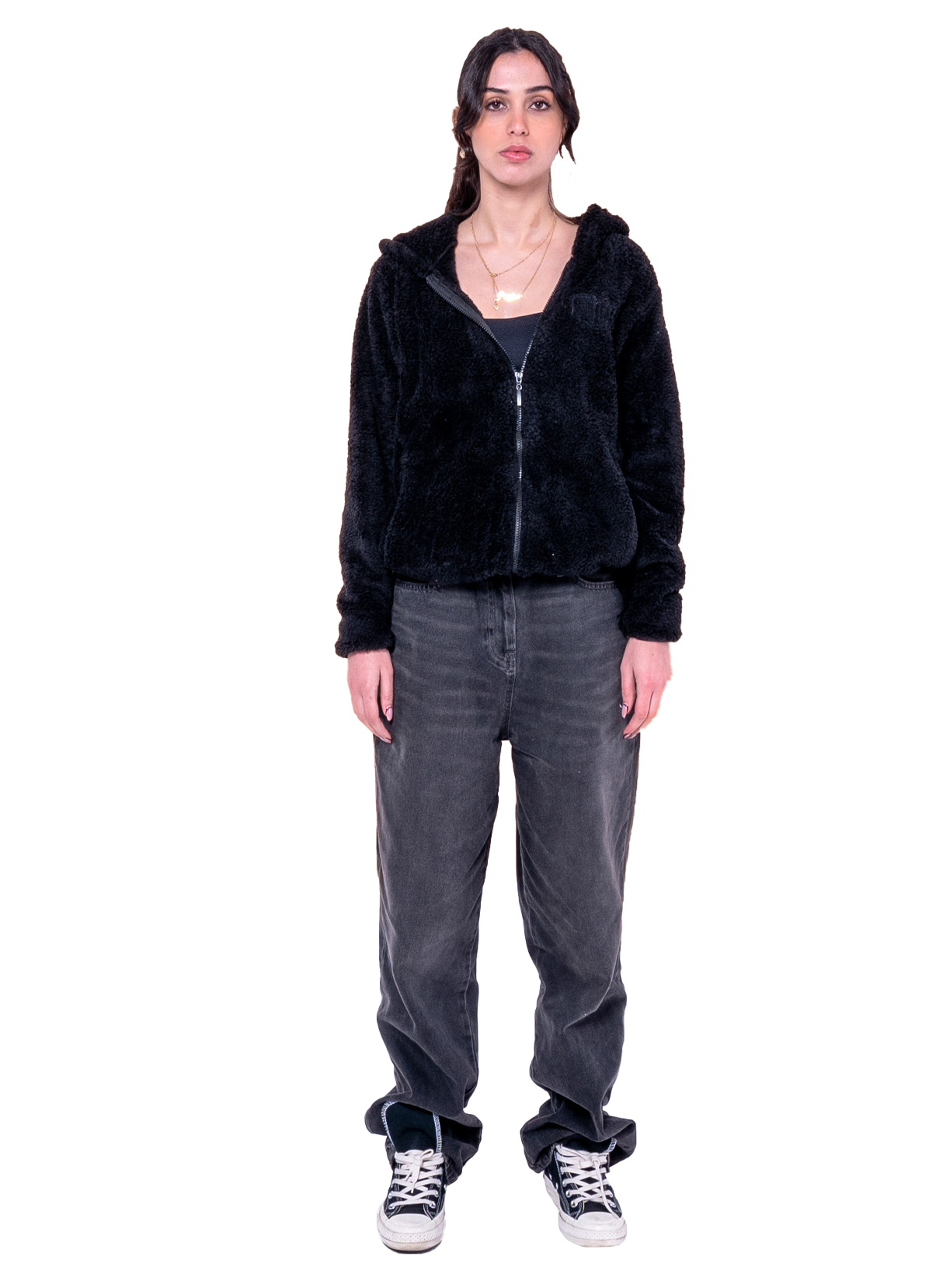 Richa Sherpa Fleece- Black