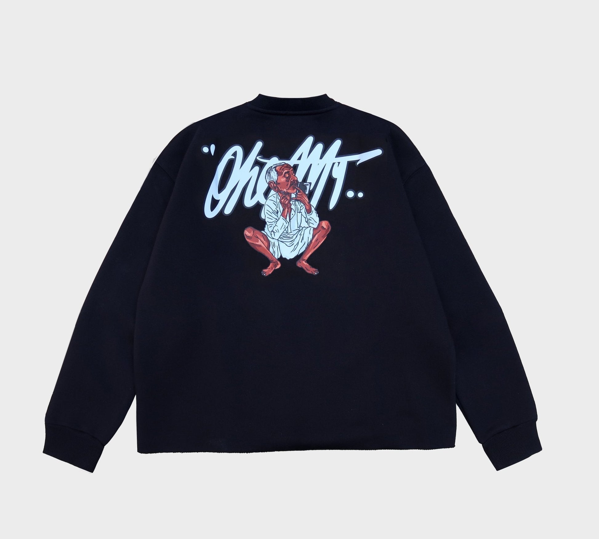 r&R®23 Black Crew Neck - Richa UAE