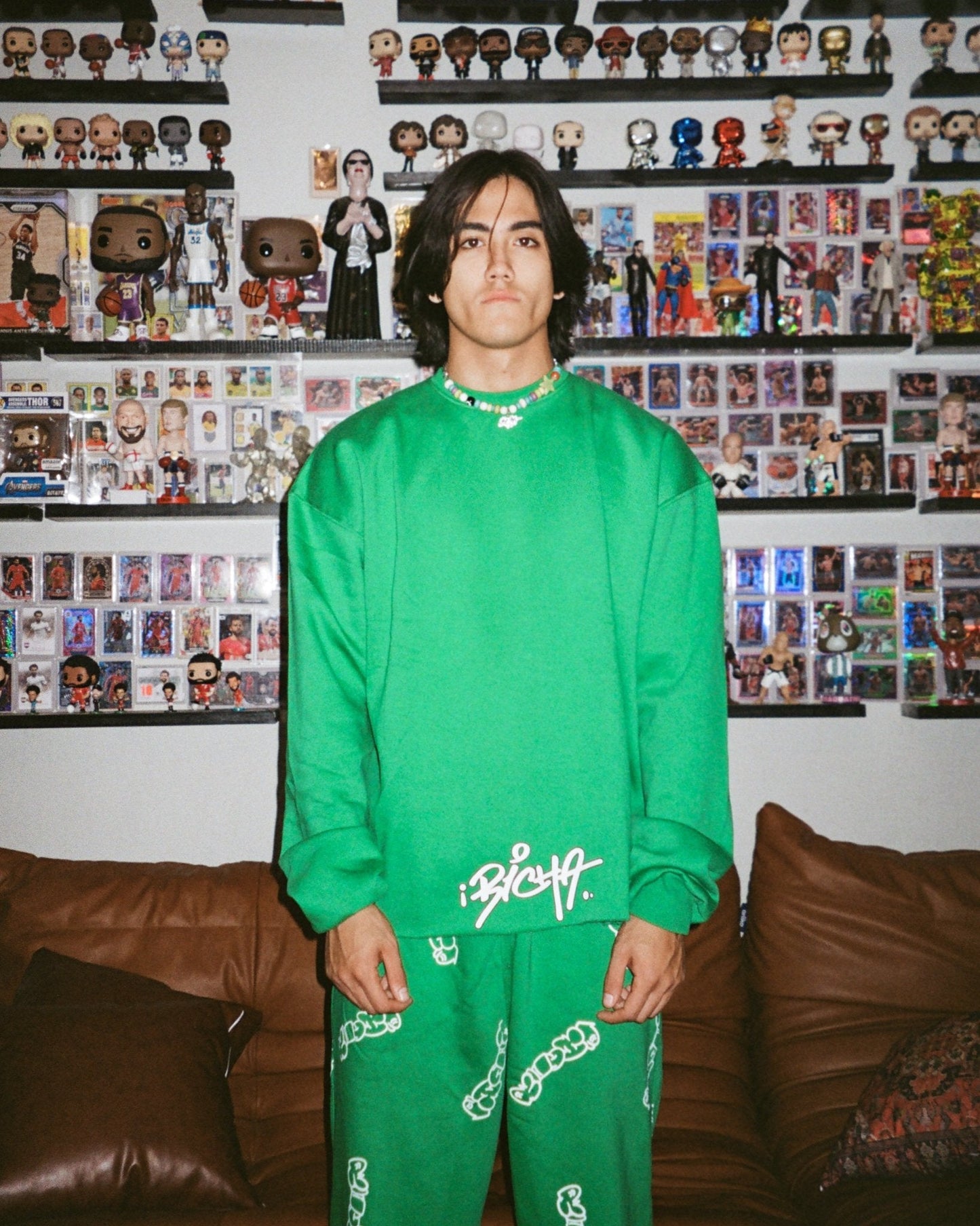 r&R®23 Green Crew Neck - Richa UAE