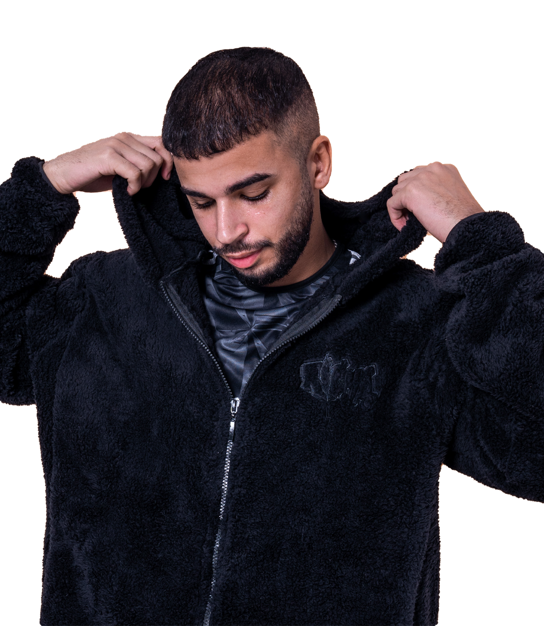 Richa Sherpa Fleece- Black