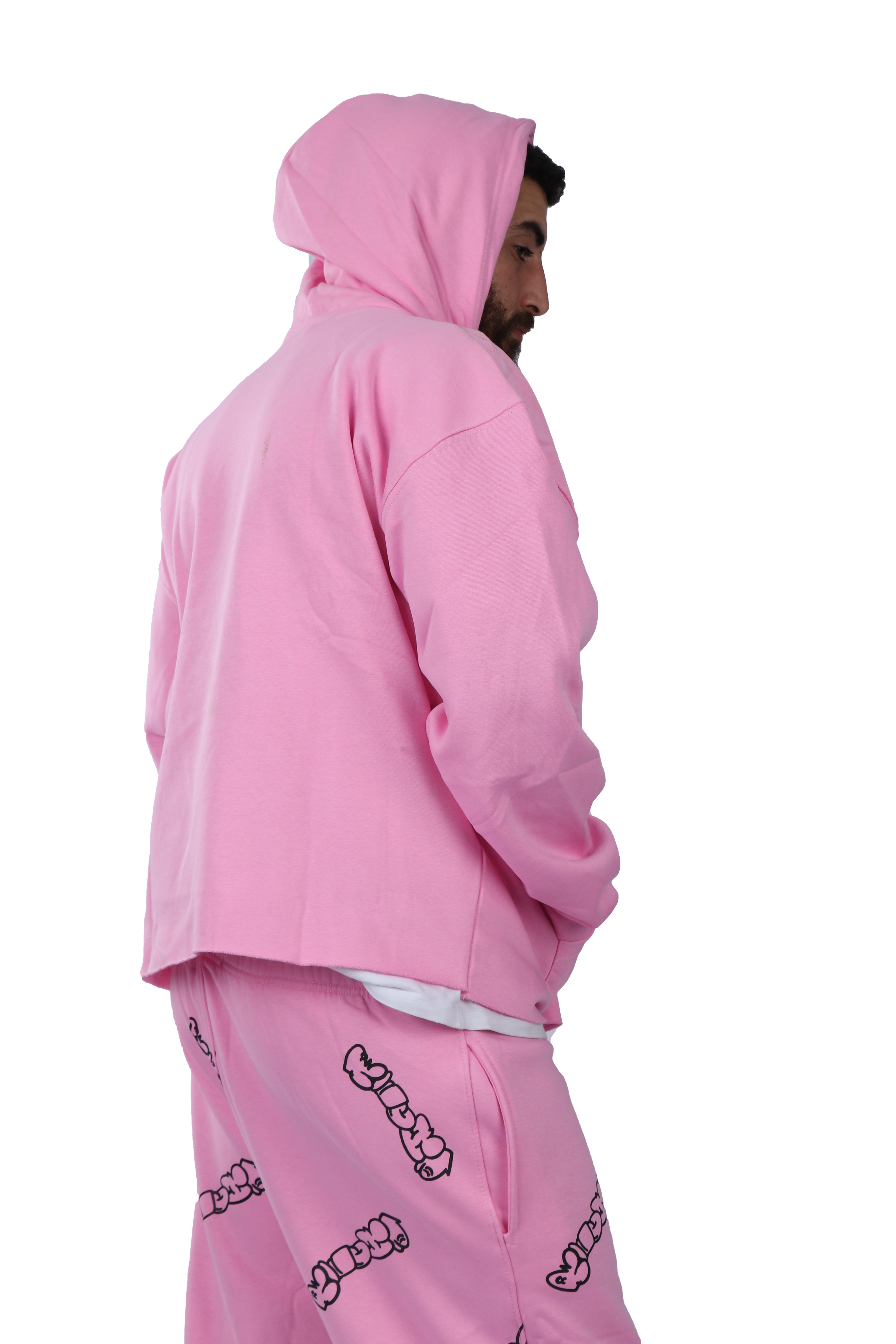 Pink Basic Hoodie