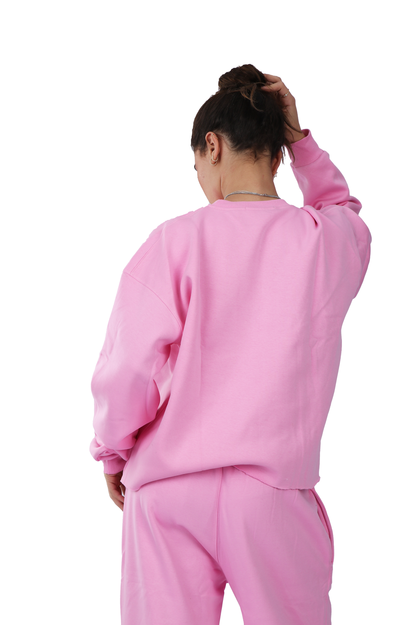 Pink Basic Crew Neck