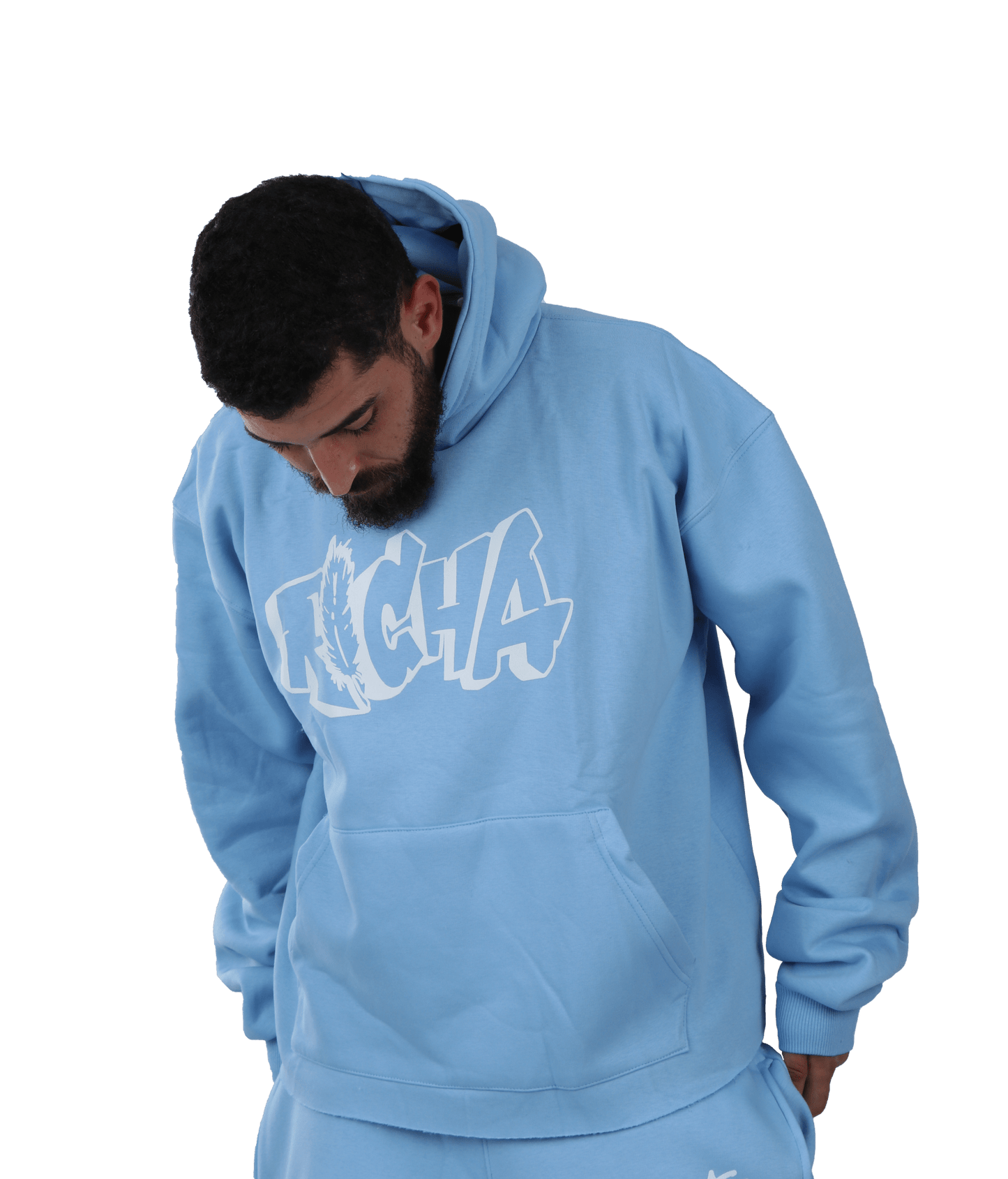 Blue Basic Hoodie - Richa UAE