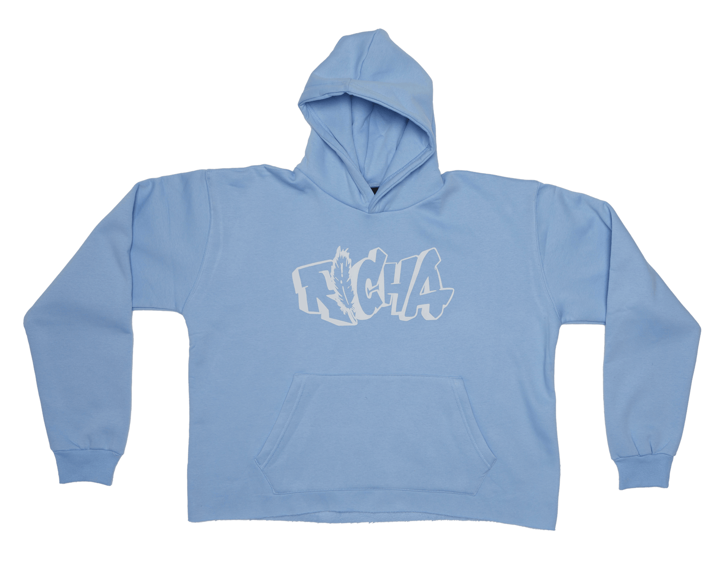 Blue Basic Hoodie - Richa UAE