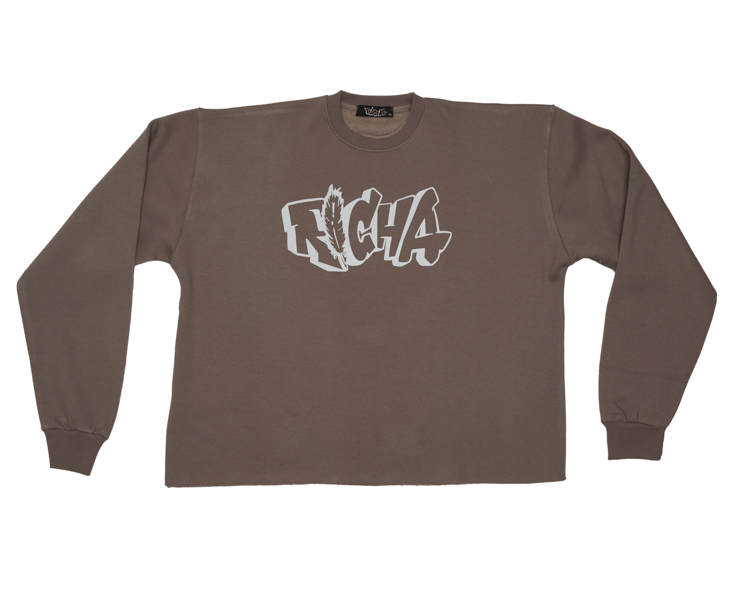 Brown Basic Crew Neck - Richa UAE