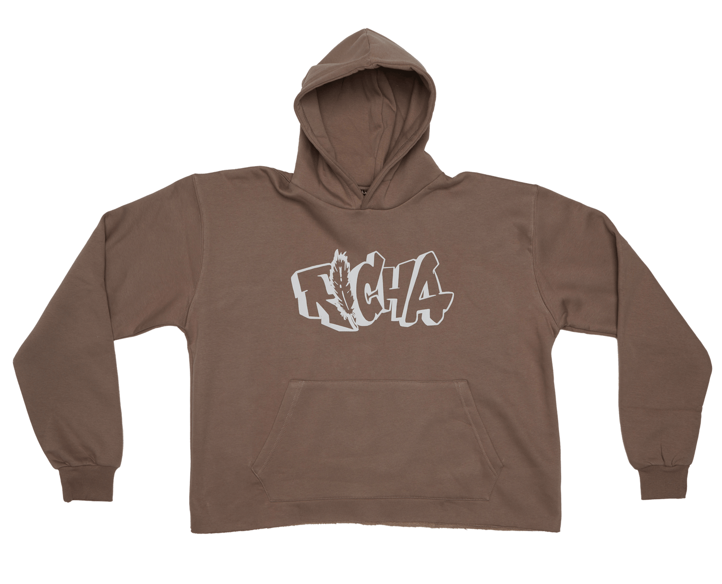 Brown Basic Hoodie - Richa UAE