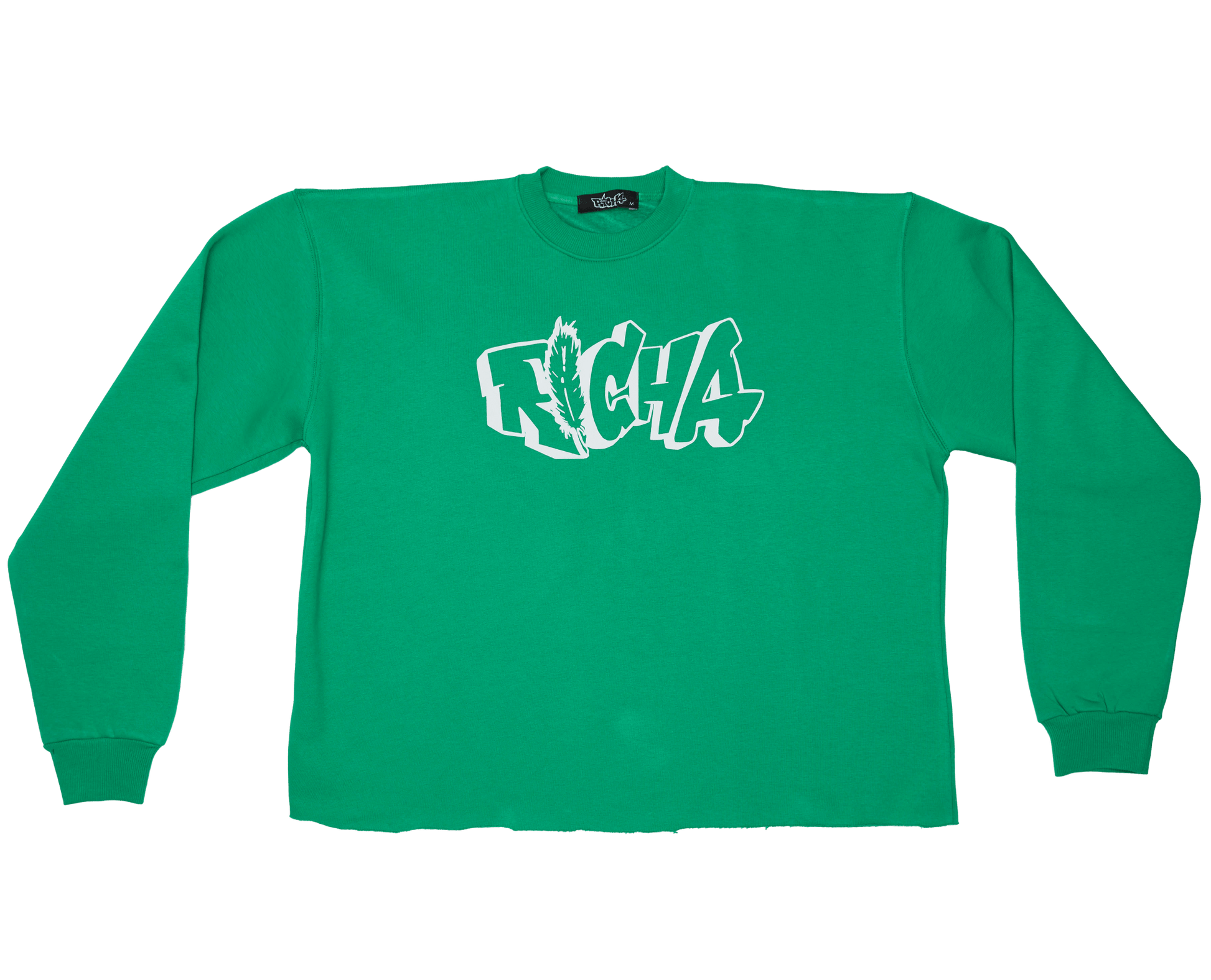 Green Basic Crew Neck - Richa UAE