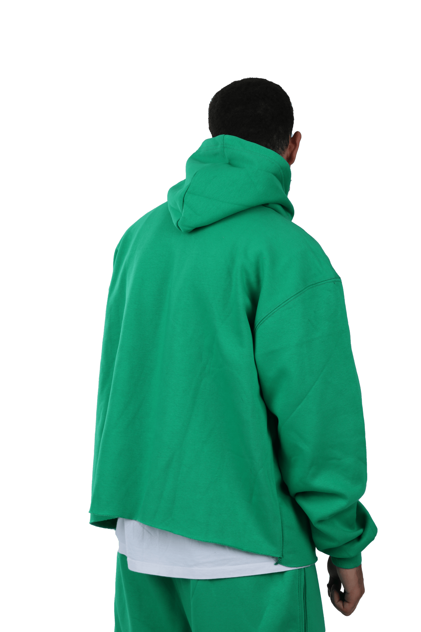 Green Basic Hoodie - Richa UAE