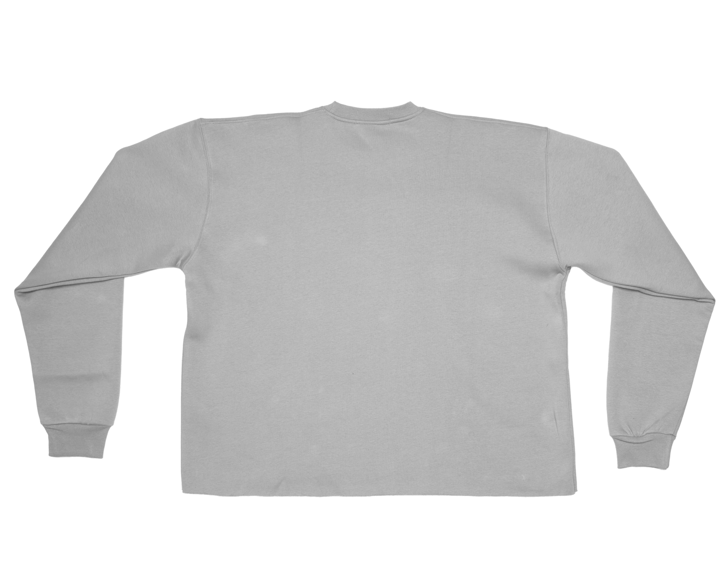 Grey Basic Crew Neck - Richa UAE