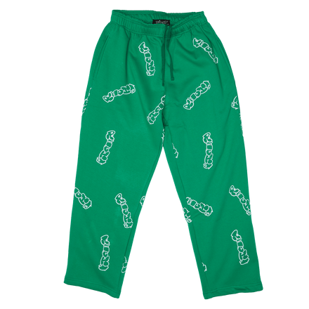 Patterned Green Richa Sweatpants - Richa UAE