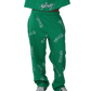 Patterned Green Richa Sweatpants - Richa UAE