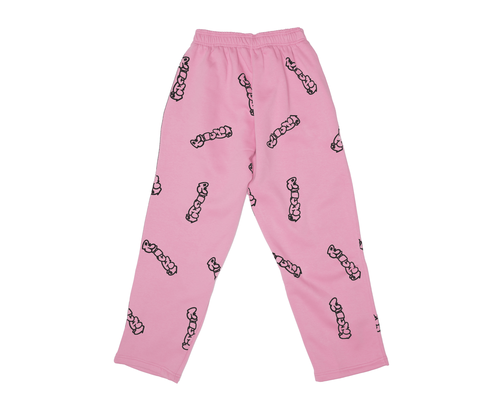 Patterned Pink Richa Sweatpants - Richa UAE