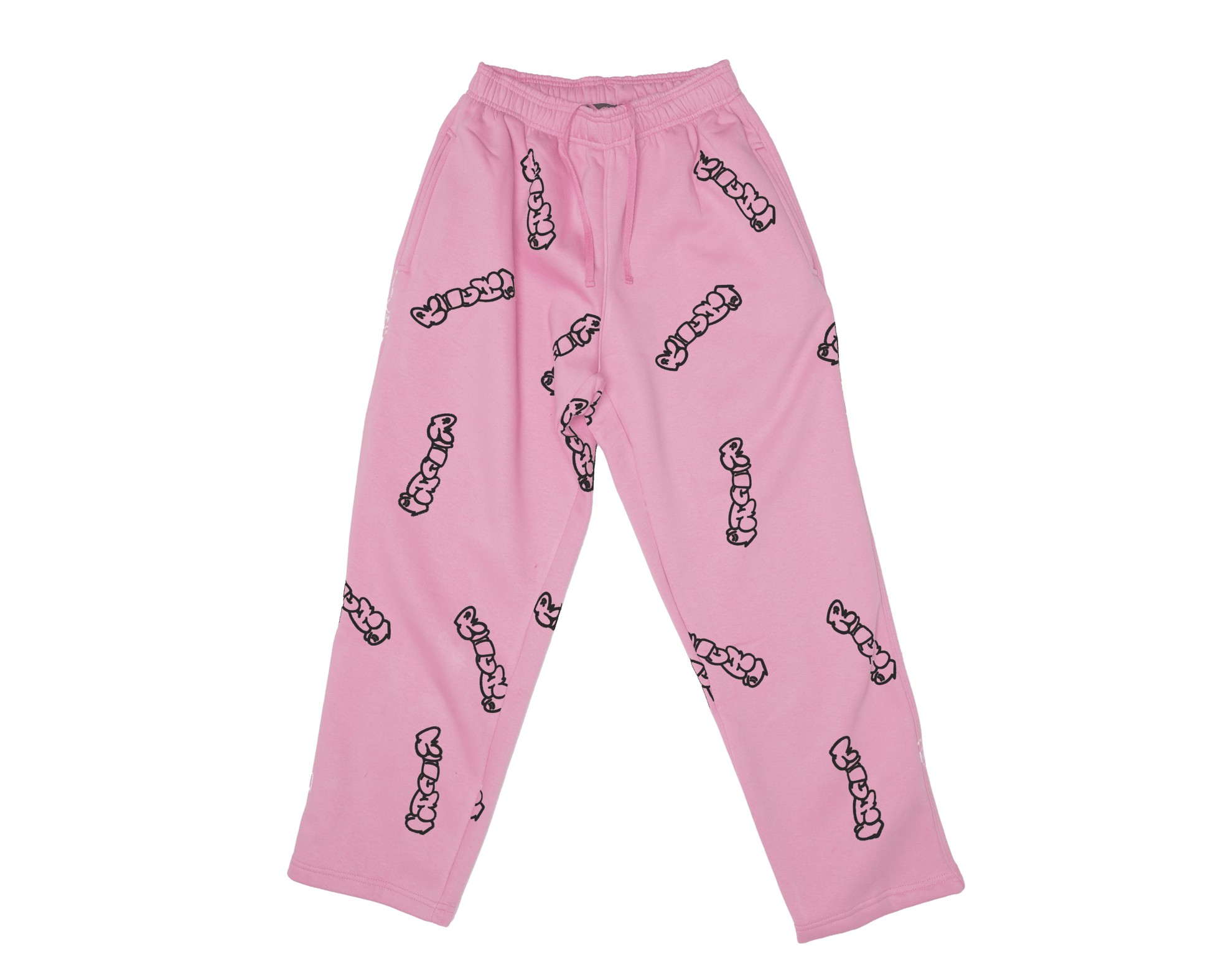 Patterned Pink Richa Sweatpants - Richa UAE