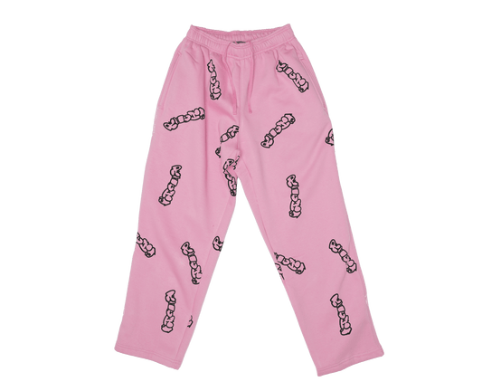 Patterned Pink Richa Sweatpants - Richa UAE