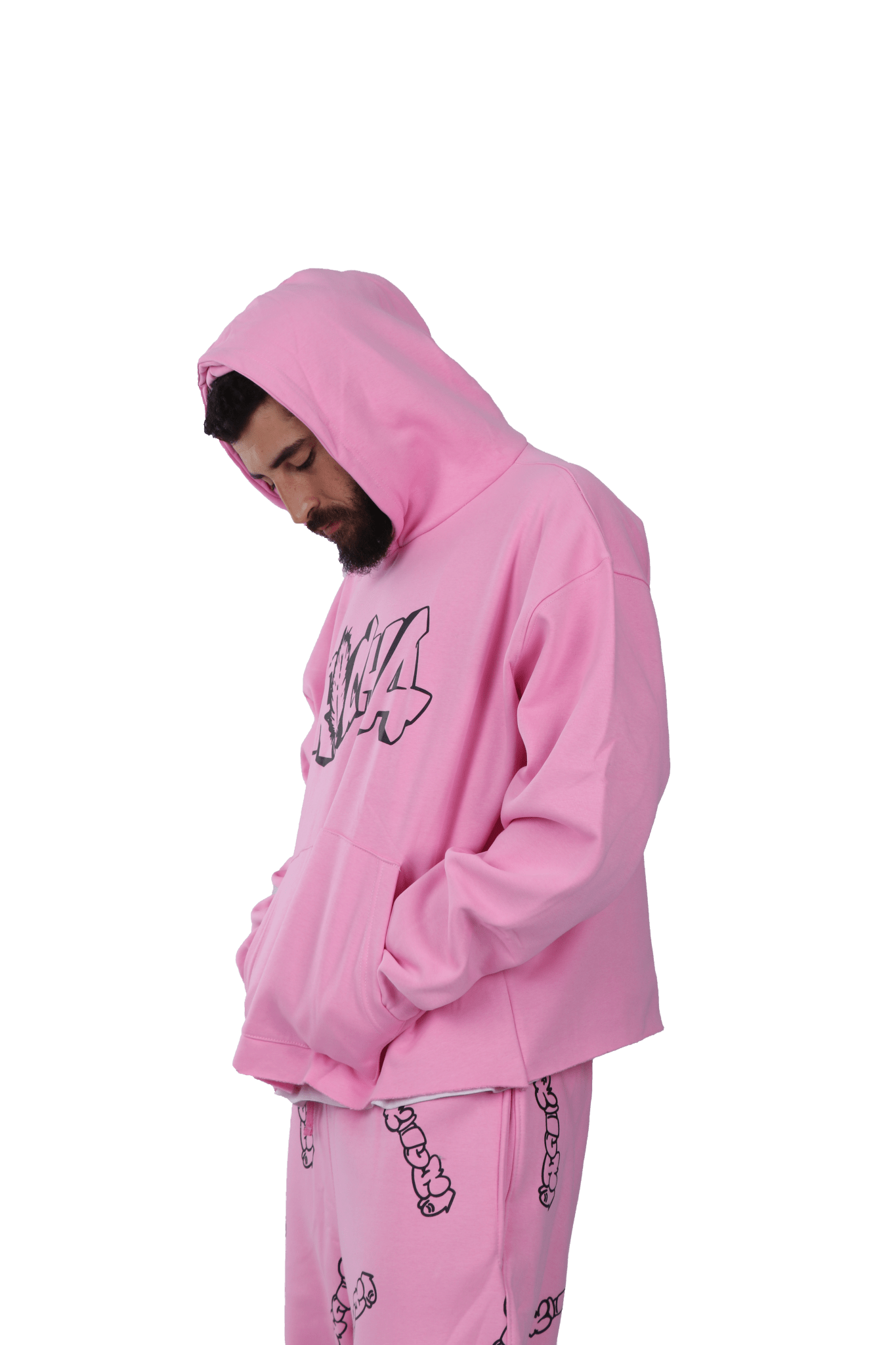 Pink Basic Hoodie - Richa UAE