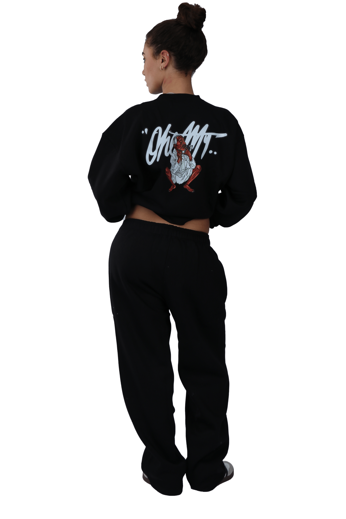 r&R®23 Black Crew Neck - Richa UAE