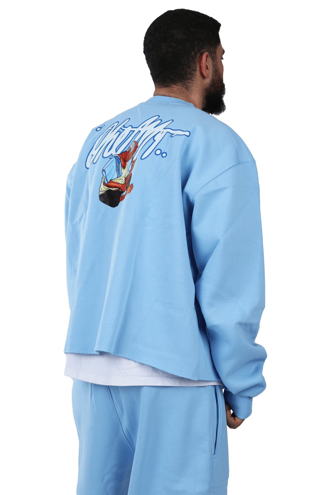 r&R®23 Blue Crew Neck - Richa UAE