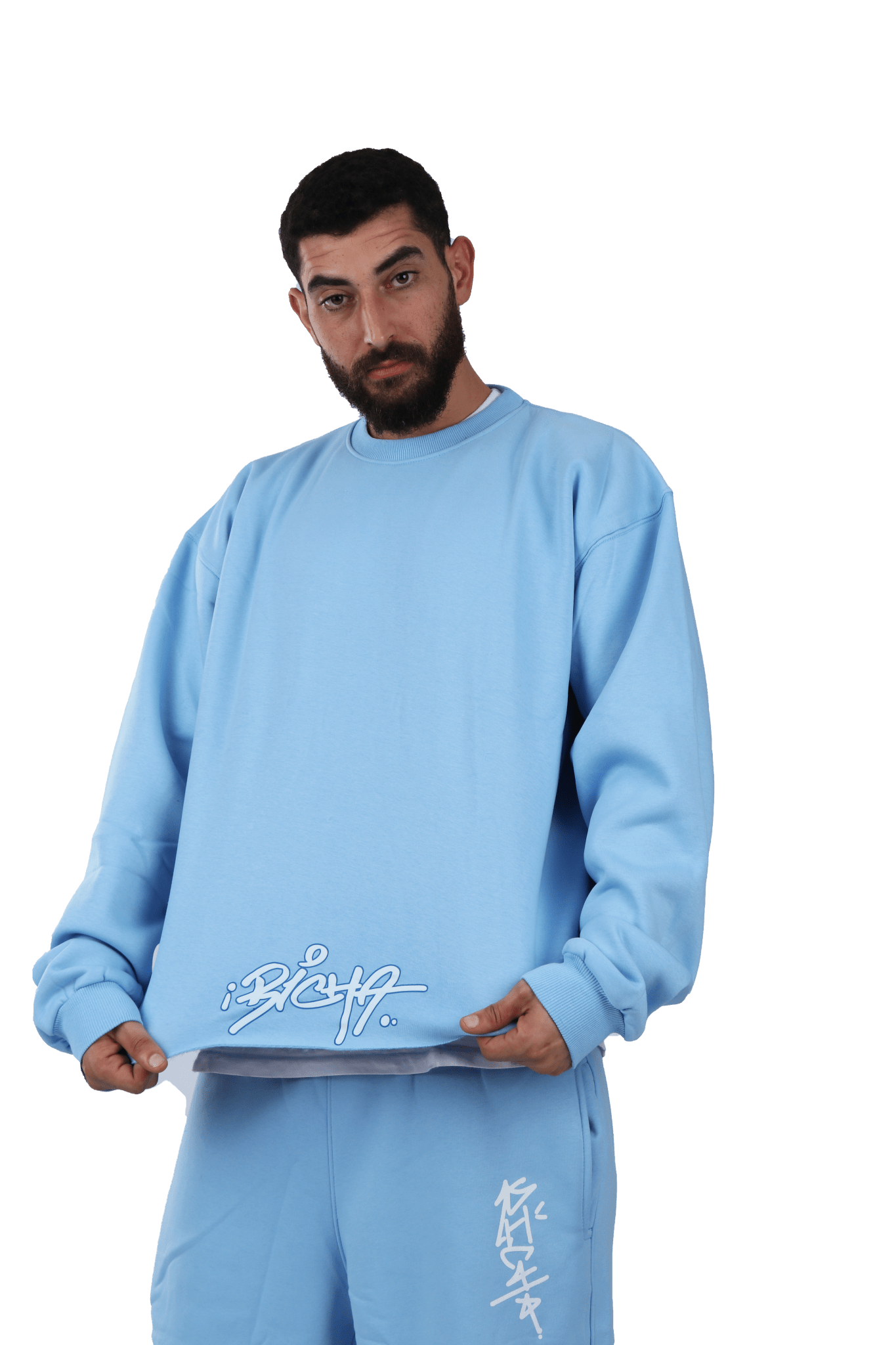 r&R®23 Blue Crew Neck - Richa UAE