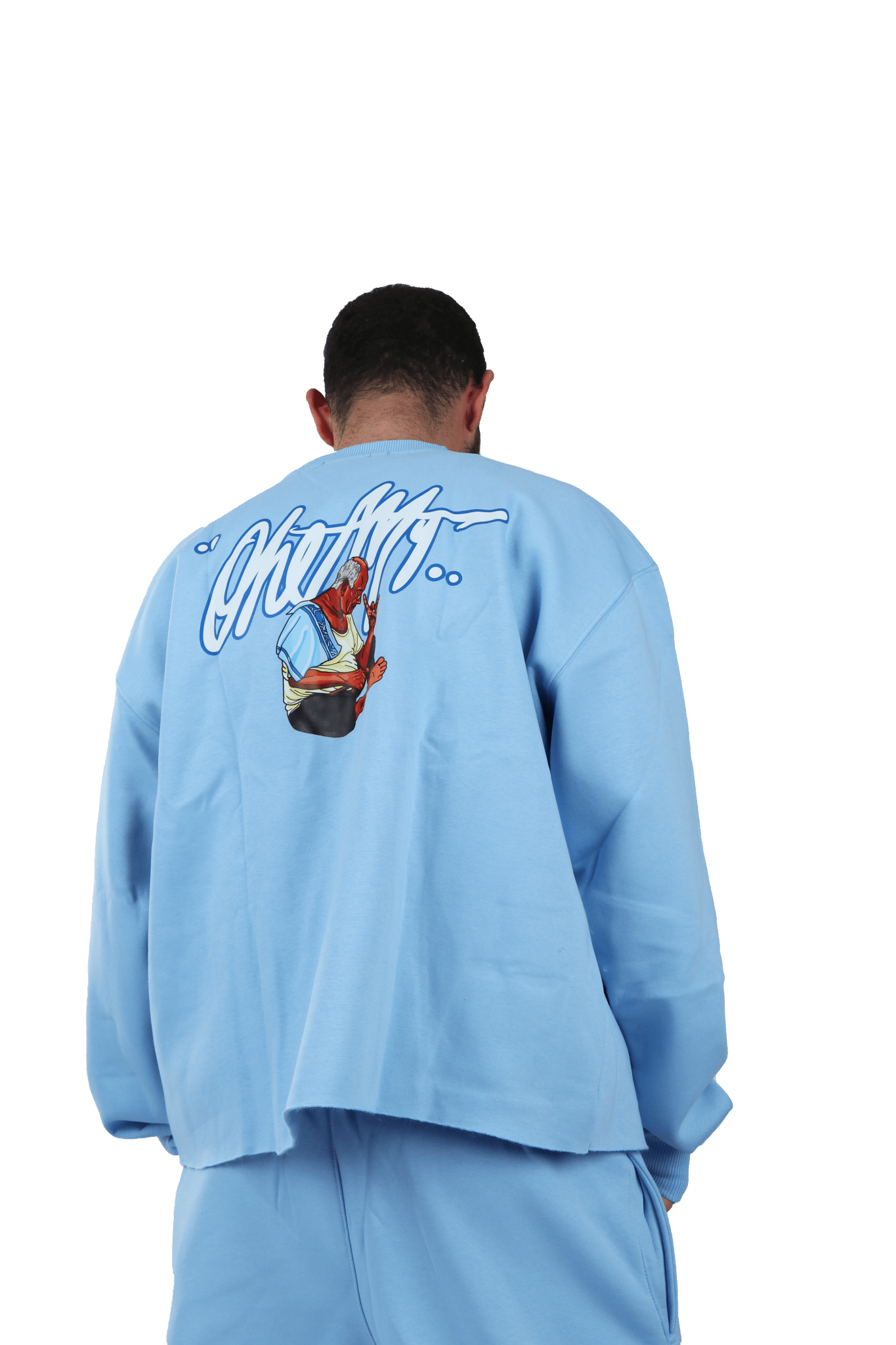 r&R®23 Blue Crew Neck - Richa UAE