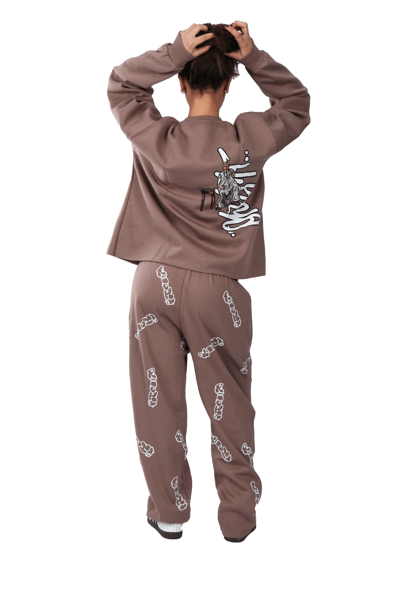 r&R®23 Brown Crew Neck - Richa UAE