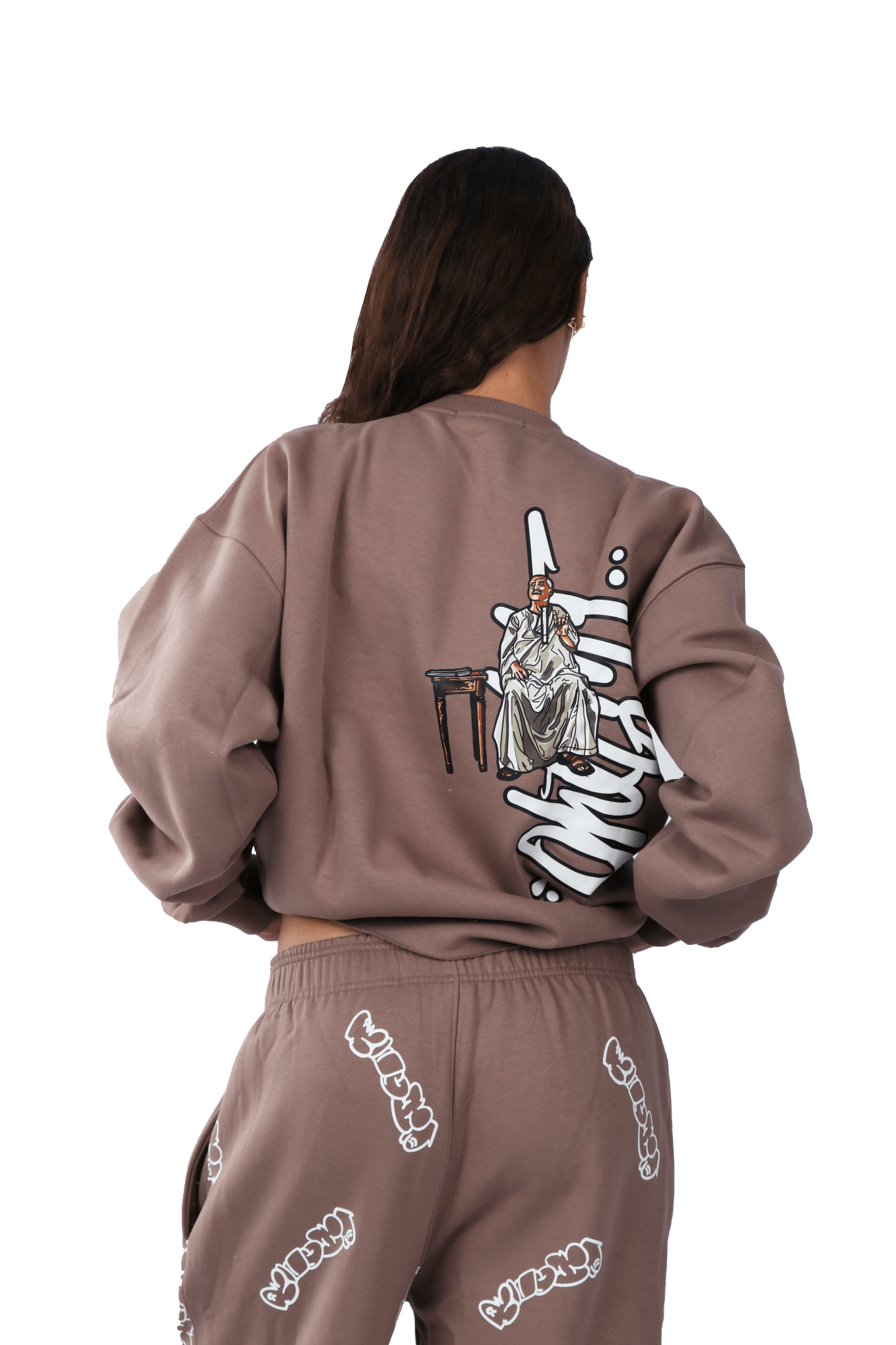 r&R®23 Brown Crew Neck - Richa UAE