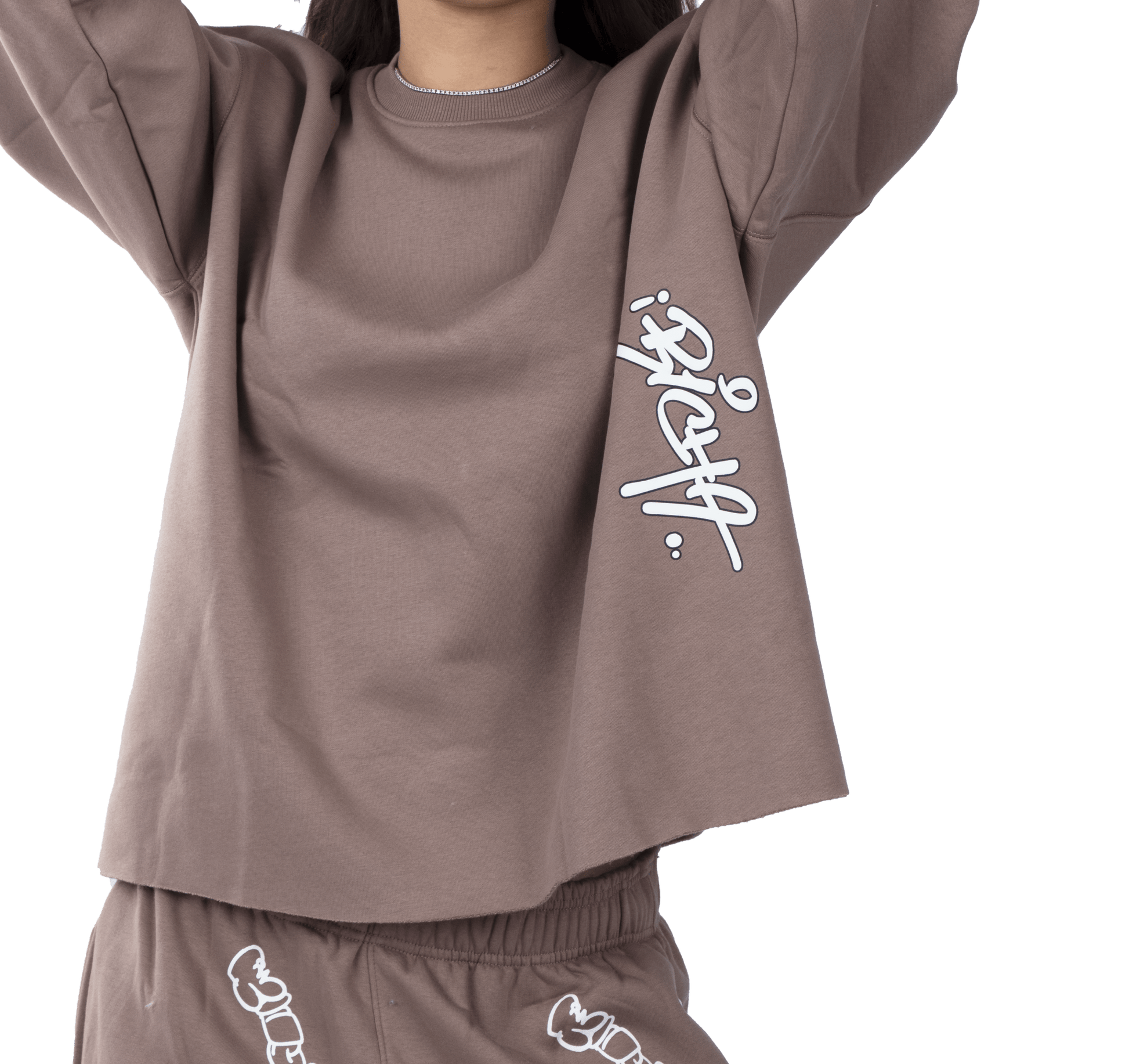 r&R®23 Brown Crew Neck - Richa UAE