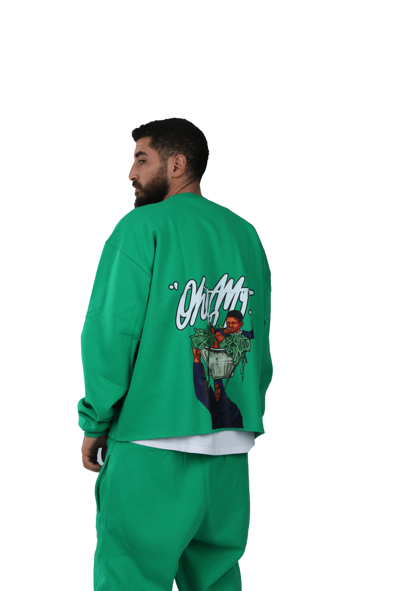 r&R®23 Green Crew Neck - Richa UAE